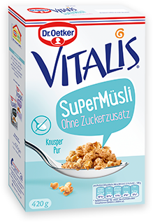 Dr. Oetker Vitalis SuperMüsli ohne Zuckerzusatz